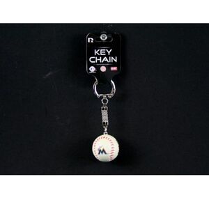 Miami Marlins MLB Baseball Key Chain